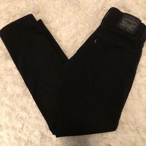 Levis 511 Slim Fit Stretch Jeans Black